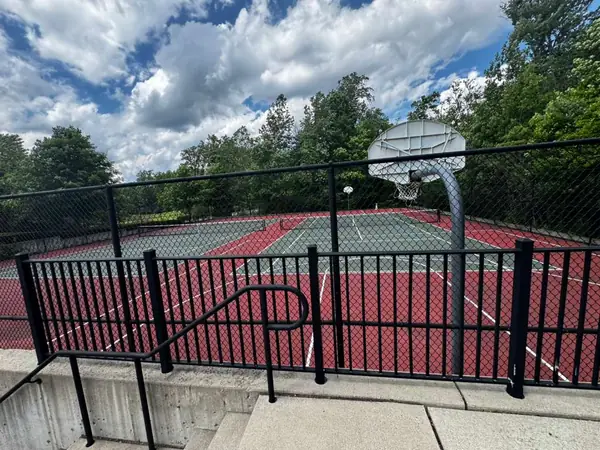 Community tennis courts