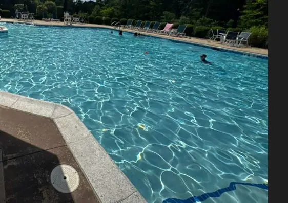 Community outdoor pool