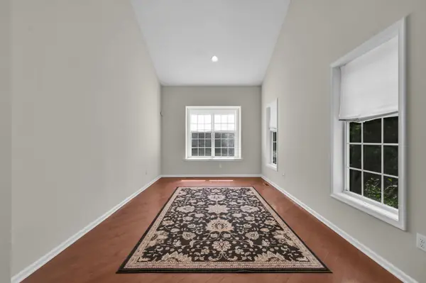 Bedroom with area rug
